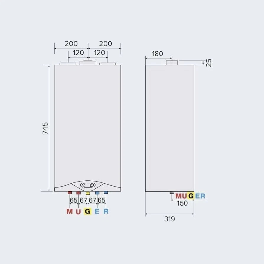 ARISTON CALDAIA A CONDENSAZIONE MODELLO HS PREMIUM 24 KW METANO/GPL CON KIT FUMI