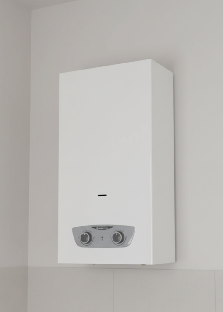 ARISTON SCALDABAGNO A GAS MODELLO FAST RX 11 LT CAMERA APERTA METANO GPL LOW NOX